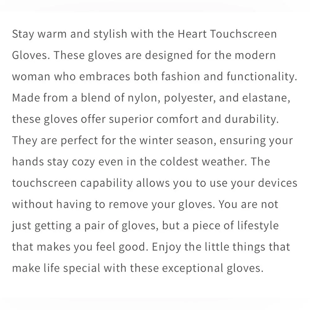 NWT Shiraleah Chicago Valentina Touchscreen Gloves OS